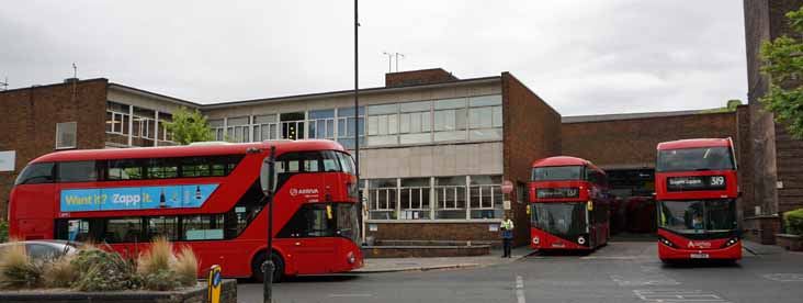 Arriva Borismaster LT970 and LT964 & BYD DD Alexander Dennis Enviro400EV EA13